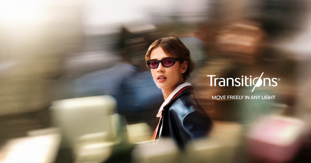 Transition fargeskiftende brilleglass