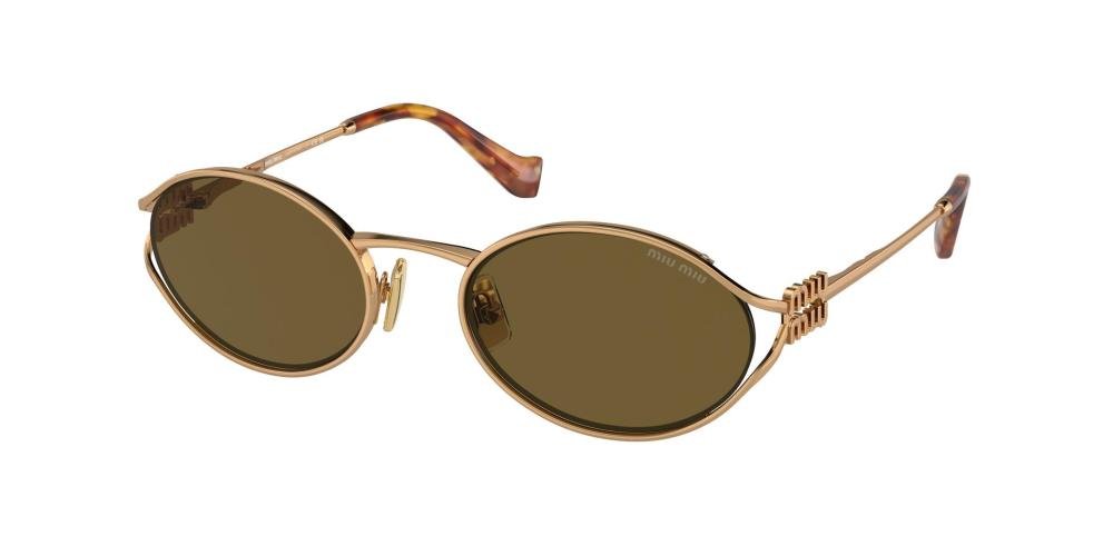 MIU MIU 0MU 52YS 7OE01T Brille Gold