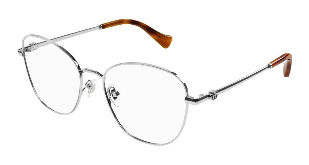 GUCCI GG1418O 002 Brille Silver