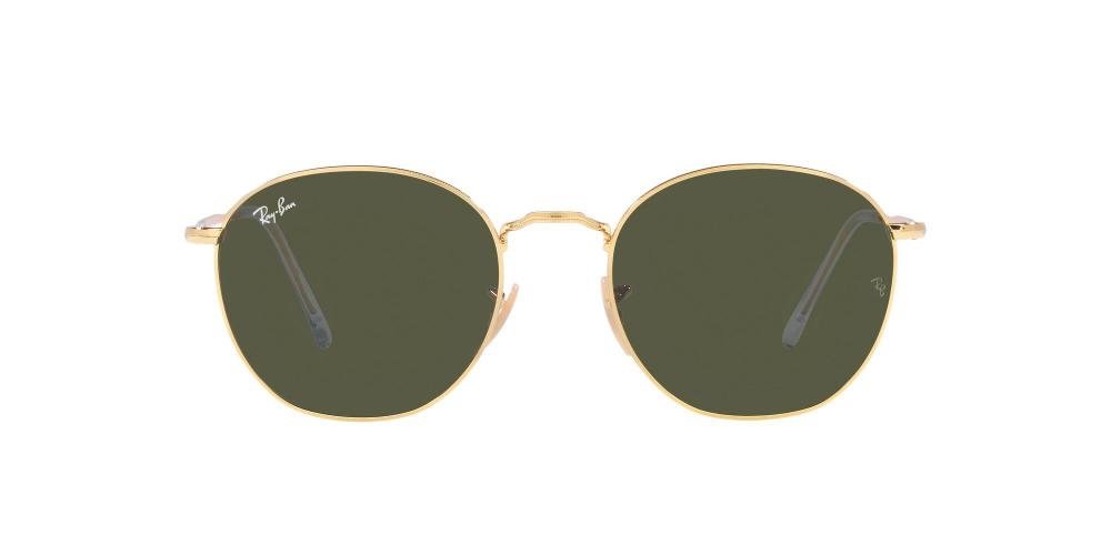 RAYBAN RB3772 001/31 Solbrille Gull med Grønn glass