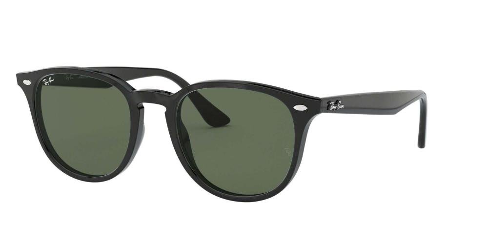 RAYBAN 0RB4259 601/71 Solbrille Sort med Grønn glass