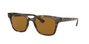 RAYBAN Unknown 0RB4323 710/33 Solbrille Brun med Brun glass