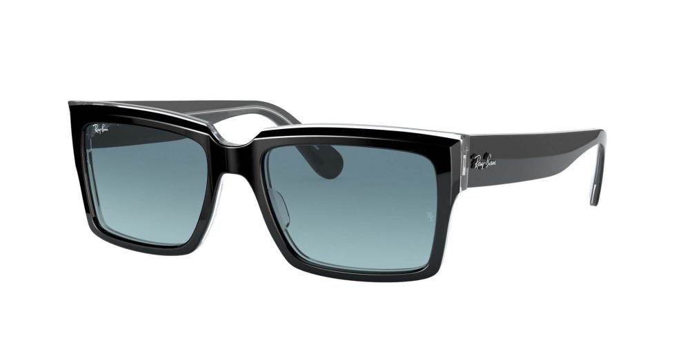 RAYBAN INVERNESS 0RB2191 12943M Solbrille Sort med Annet glass