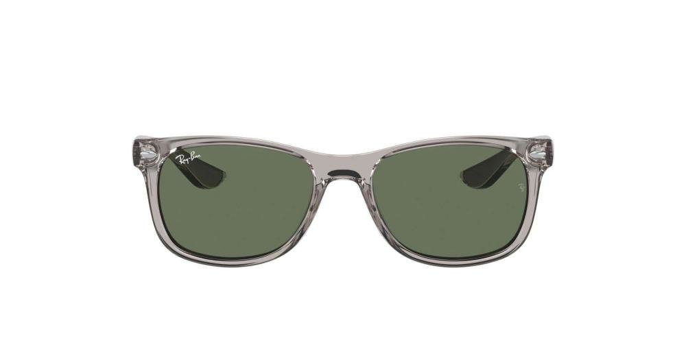 RAYBAN 0RJ9052S 707071 Solbrille Grå med Grønn glass