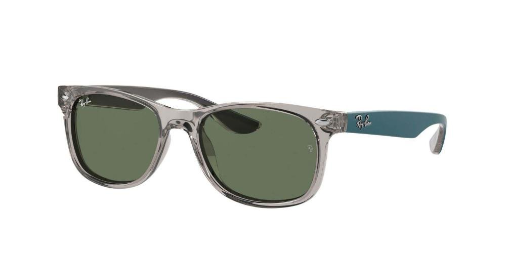 RAYBAN 0RJ9052S 707071 Solbrille Grå med Grønn glass