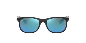 RAYBAN 0RJ9062S 701355 Solbrille Sort med Speil glass