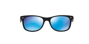 RAYBAN JUNIOR NEW WAYFARER 0RJ9052S 100S55 Solbrille Sort med Speil glass