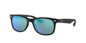 RAYBAN JUNIOR NEW WAYFARER 0RJ9052S 100S55 Solbrille Sort med Speil glass