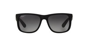 RAYBAN JUSTIN 0RB4165 622/T3 Solbrille Sort med Grå / Sort glass