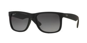 RAYBAN JUSTIN 0RB4165 622/T3 Solbrille Sort med Grå / Sort glass