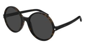 Saint Laurent SL 450 Solbrille Brun med Grå / Sort glass