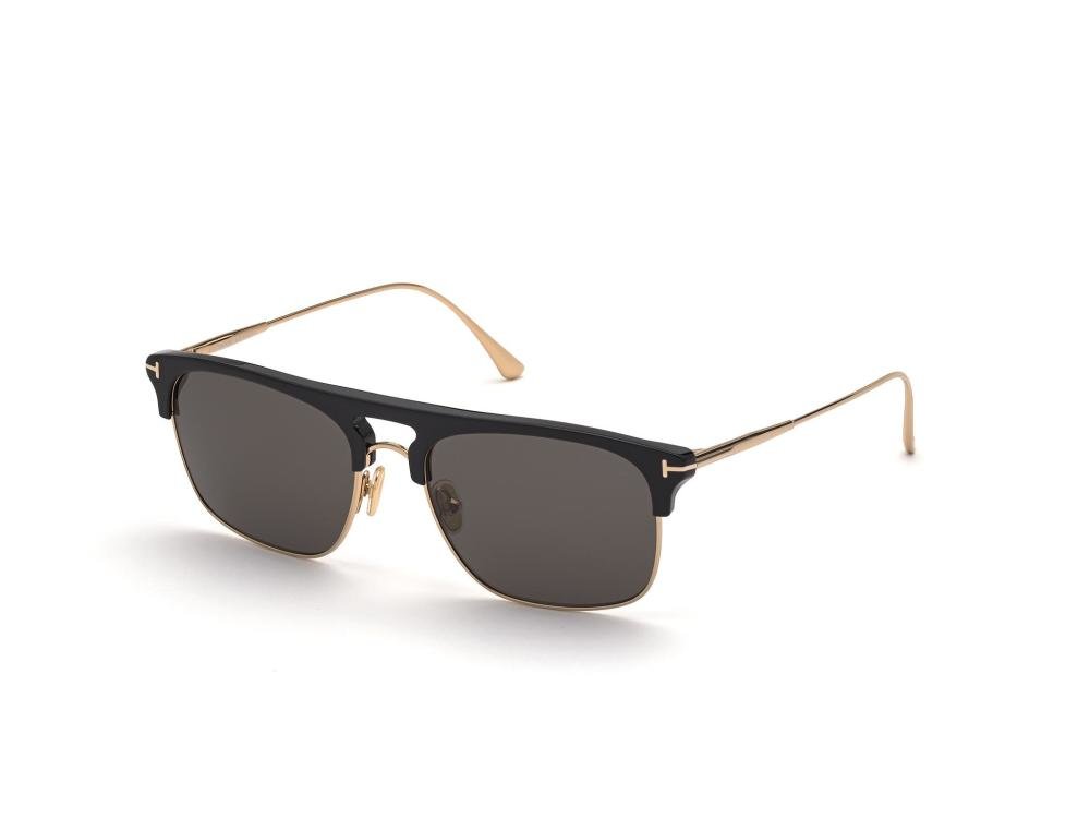 TOM FORD FT0830 01A Solbrille Multi med Grå / Sort glass