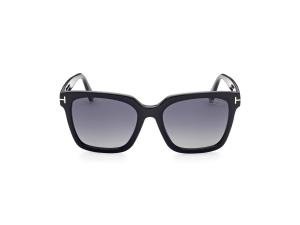 TOM FORD FT0952 01D Solbrille Sort med Grå / Sort glass